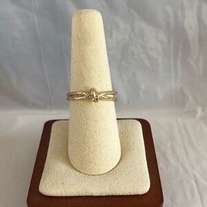 🔥 NEW Pretty Bird Adjustable 18k Yellow Gold Plated Love Knot Ring